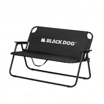 Breathable Double Folding Camping Chair with Backrest